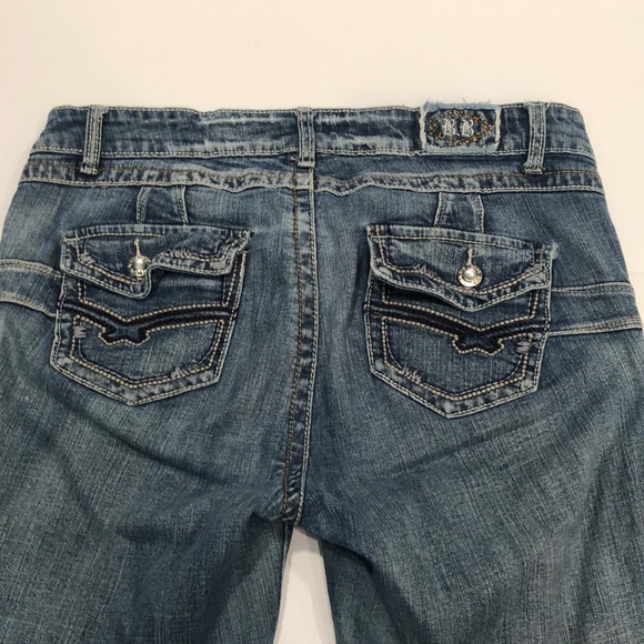 🔥 WOMENS B.B. JEANS, LIGHT WASH US SIZE 7 - Picture 4 of 8